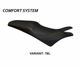 Housse de selle Ancona Comfort System Noir (BL) T.I. pour HONDA CBR 600 F 2011 > 2013
