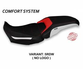 Seat saddle cover Aldor 1 Comfort System Red - White (RDW) T.I. for HONDA CBR 650 R 2019 > 2022