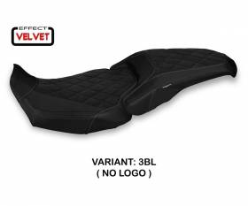 Seat saddle cover Sfax Velvet Black (BL) T.I. for HONDA CBR 650 R 2019 > 2022