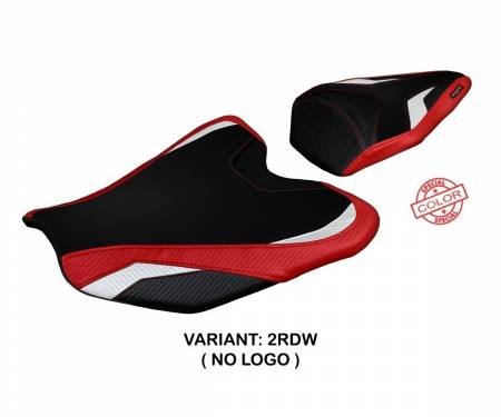 HCBRR20AS-2RDW-4 Seat saddle cover Adrano Special Color Red - White (RDW) T.I. for HONDA CBR 1000 RR 2020 > 2021