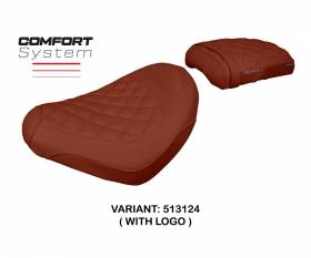 Seat saddle cover Nagy Comfort System   + logo T.I. for Honda CMX 1100 Rebel 2022 > 2024