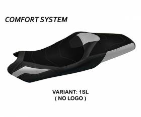 Housse de selle Nuuk Comfort System Argent (SL) T.I. pour HONDA FORZA 750 2021