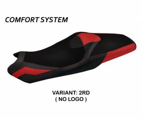 Seat saddle cover Nuuk Comfort System Red (RD) T.I. for HONDA FORZA 750 2021