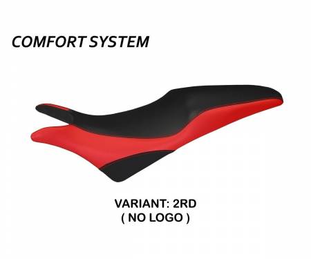HH673PC-2RD-2 Seat saddle cover Pescara Comfort System Red (RD) T.I. for HONDA HORNET 600 2007 > 2013