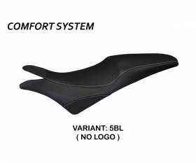 Seat saddle cover Pescara Comfort System Black (BL) T.I. for HONDA HORNET 600 2007 > 2013