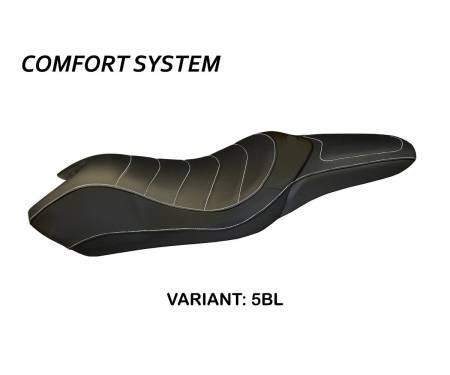 HI70DC-5BL-2 Seat saddle cover Domenico Comfort System Black (BL) T.I. for HONDA INTEGRA 700 2011 > 2013