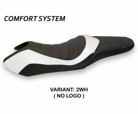 Housse de selle Nagua 4 Comfort System Blanche (WH) T.I. pour HONDA INTEGRA 750 2016 > 2020