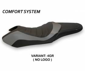 Seat saddle cover Nagua 4 Comfort System Gray (GR) T.I. for HONDA INTEGRA 750 2016 > 2020