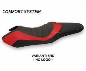 Seat saddle cover Nagua 4 Comfort System Red (RD) T.I. for HONDA INTEGRA 750 2016 > 2020