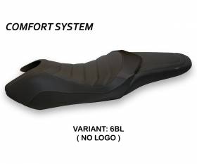 Seat saddle cover Nagua 4 Comfort System Black (BL) T.I. for HONDA INTEGRA 750 2016 > 2020