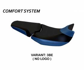 Seat saddle cover Brera Comfort System Blue (BE) T.I. for HONDA NC 700 X 2011 > 2013