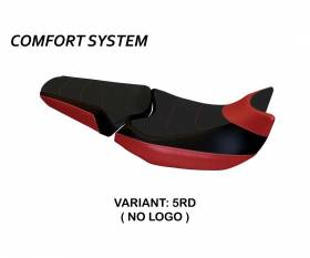 Seat saddle cover Brera Comfort System Red (RD) T.I. for HONDA NC 700 X 2011 > 2013