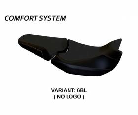 Seat saddle cover Brera Comfort System Black (BL) T.I. for HONDA NC 700 X 2011 > 2013