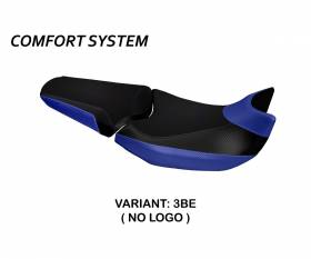 Seat saddle cover Rostov Comfort System Blue (BE) T.I. for HONDA NC 750 X 2014 > 2023