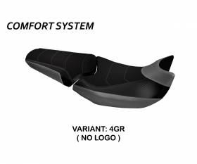 Seat saddle cover Rostov Comfort System Gray (GR) T.I. for HONDA NC 750 X 2014 > 2023