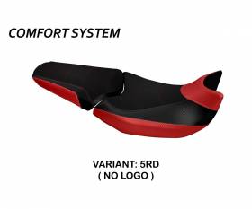 Seat saddle cover Rostov Comfort System Red (RD) T.I. for HONDA NC 750 X 2014 > 2023