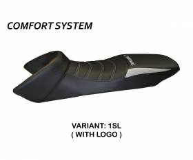 Rivestimento sella Insert Color Comfort System Argento (SL) T.I. per HONDA TRANSALP 650 2000 > 2006