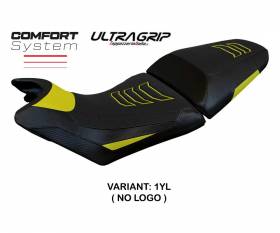 Seat saddle cover Norvik Comfort System Ultragrip Yellow YL T.I. for Husqvarna Norden 901 2022 > 2024
