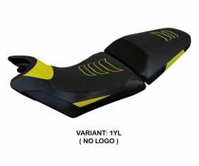 Seat saddle cover Norvik ultragrip Yellow YL T.I. for Husqvarna Norden 901 2022 > 2024