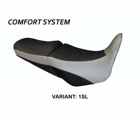 HV1VC-1SL-2 Funda Asiento Vigevano Comfort System Plata (SL) T.I. para HONDA VARADERO 1000 1999 > 2011
