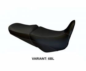 Seat saddle cover Vigevano Black (BL) T.I. for HONDA VARADERO 1000 1999 > 2011