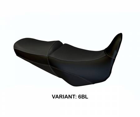 HV1V-6BL-2 Seat saddle cover Vigevano Black (BL) T.I. for HONDA VARADERO 1000 1999 > 2011