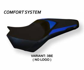 Seat saddle cover Msida 2 Comfort System Blue (BE) T.I. for HONDA VFR 1200 2009 > 2016