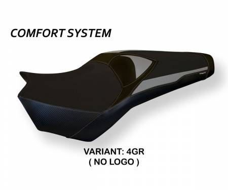 HVF12M2-4GR-2 Sattelbezug Sitzbezug Msida 2 Comfort System Grau (GR) T.I. fur HONDA VFR 1200 2009 > 2016