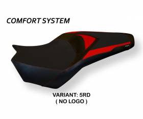 Seat saddle cover Msida 2 Comfort System Red (RD) T.I. for HONDA VFR 1200 2009 > 2016