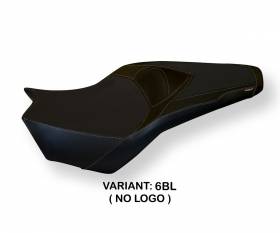 Seat saddle cover Sliema 2 Black (BL) T.I. for HONDA VFR 1200 2009 > 2016