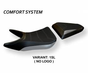 Sattelbezug Sitzbezug Knock 2 Comfort System Silber (SL) T.I. fur HONDA VFR 800 2014 > 2019
