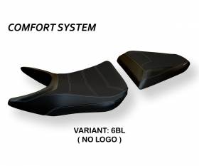 Seat saddle cover Knock 2 Comfort System Black (BL) T.I. for HONDA VFR 800 2014 > 2019