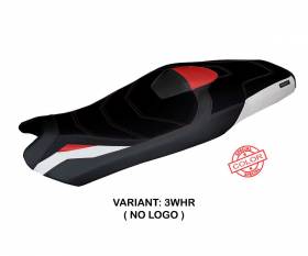 Seat saddle cover Fukui special color White - Red WHR T.I. for Honda X-ADV 2021 > 2024