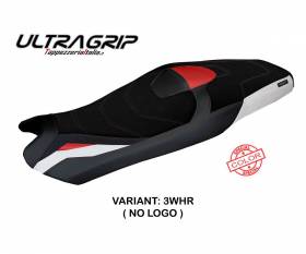 Sattelbezug Sitzbezug Nara special color ultragrip Weiss - Rot WHR T.I. fur Honda X-ADV 2021 > 2024