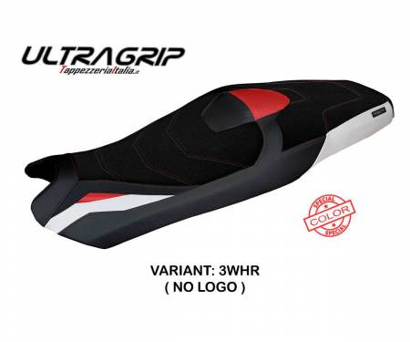HXADV21NS-3WHR-2 Seat saddle cover Nara special color ultragrip White - Red WHR T.I. for Honda X-ADV 2021 > 2024