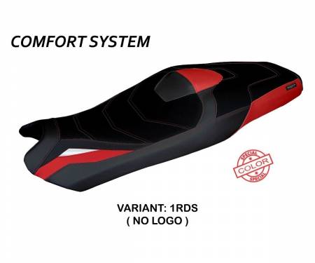 HXADV21SS-1RDS-2 Sattelbezug Sitzbezug Shiga Special Color Comfort System Rot - Silber (RDS) T.I. fur HONDA X-ADV 2021