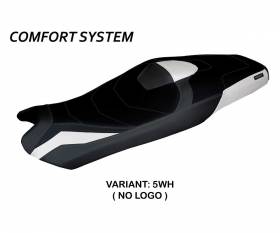 Housse de selle Shiga comfort system Blanche WH T.I. pour Honda X-ADV 2021 > 2024