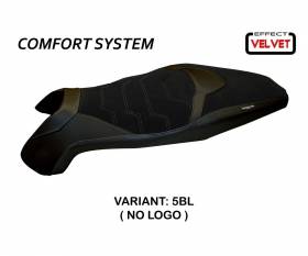Seat saddle cover Swiss 2 Velvet Comfort System Black (BL) T.I. for HONDA X-ADV 2017 > 2020
