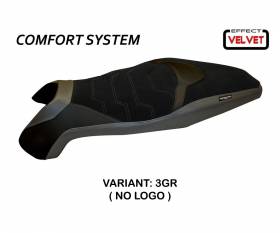 Funda Asiento Swiss 3 Velvet Comfort System Gris (GR) T.I. para HONDA X-ADV 2017 > 2020