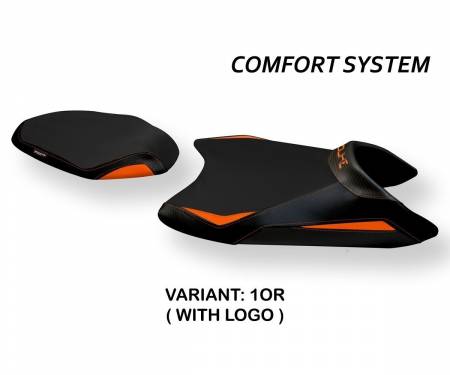 K7DMC2-1OR-2 Seat saddle cover Mirano 2 Comfort System Orange (OR) T.I. for KTM 790 DUKE 2018 > 2020