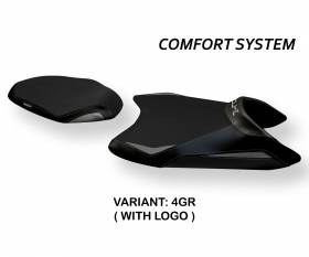 Seat saddle cover Mirano 2 Comfort System Gray (GR) T.I. for KTM 790 DUKE 2018 > 2020