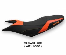 Housse de selle Maida Orange (OR) T.I. pour KTM 990 SUPERMOTO T 2009 > 2016
