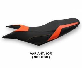 Housse de selle Maida Orange (OR) T.I. pour KTM 990 SUPERMOTO T 2009 > 2016