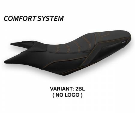 K99SMTP-2BL-4 Housse de selle Pompei Comfort System Noir (BL) T.I. pour KTM 990 SUPERMOTO T 2009 > 2016