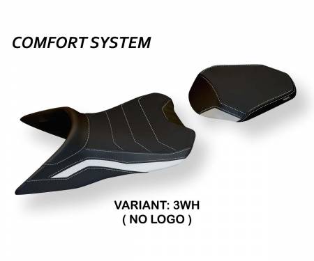KSDGS1C-3WH-4 Seat saddle cover Sumy 1 Comfort System White (WH) T.I. for KTM 1290 SUPER DUKE GT 2019 > 2022