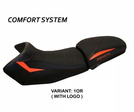 KT119AFC-1OR-1 Seat saddle cover Fasano Comfort System Orange (OR) T.I. for KTM 1190 ADVENTURE 2013 > 2016
