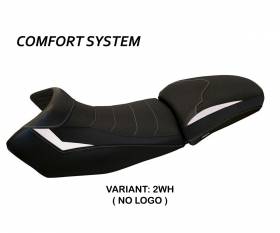 Housse de selle Fasano Comfort System Blanche (WH) T.I. pour KTM 1190 ADVENTURE 2013 > 2016