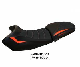 Seat saddle cover Fasano Ultragrip Orange (OR) T.I. for KTM 1190 ADVENTURE 2013 > 2016