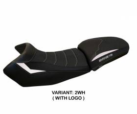 Seat saddle cover Fasano Ultragrip White (WH) T.I. for KTM 1190 ADVENTURE 2013 > 2016