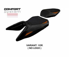 Housse de selle Mirje comfort system Orange OR T.I. pour KTM 125 Duke 2017 > 2023